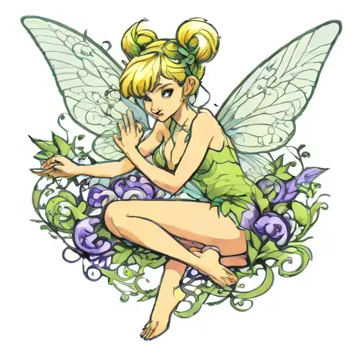 tinkerbell,nude,naked,big boods,big ass,petite,flying,flexible,,sexy,hentai,sweat,jiggle,fairy dust,  tattoo design idea