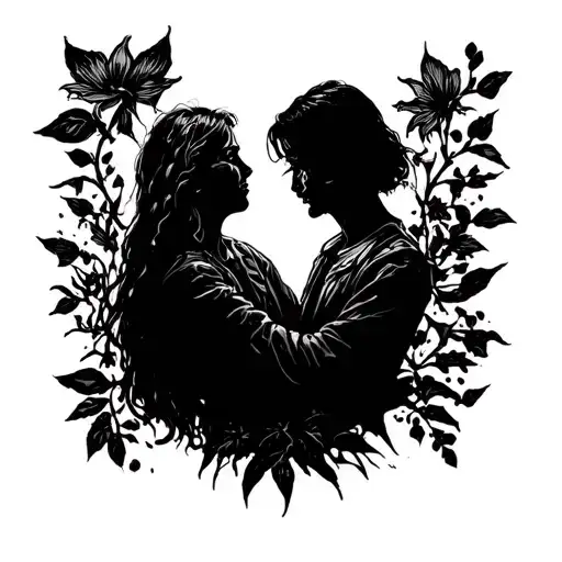 about trust friendship and second chances, early 2000's look tattoo design idea