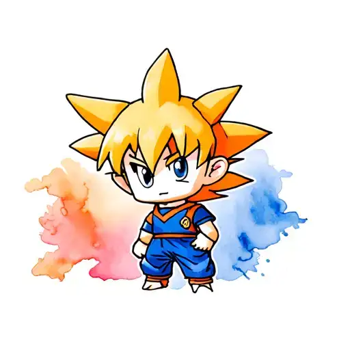 Dragonball Animal Crossing tattoo design idea