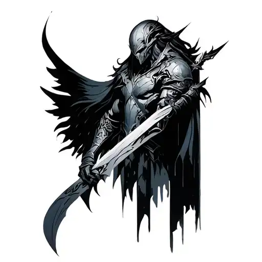 Artorias, Sif, Vigvisir tattoo design idea