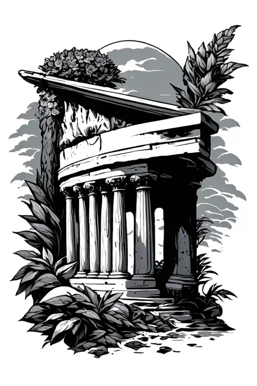 Greece  tattoo design idea