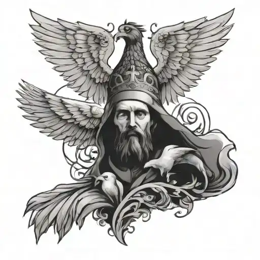 freedom, aesthetics of russia tattoo design idea