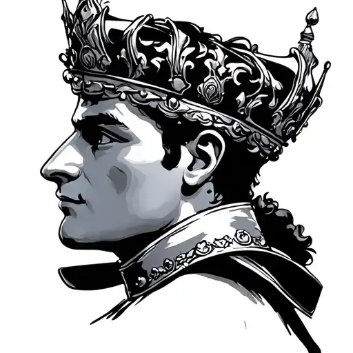 small prince tattoo design idea