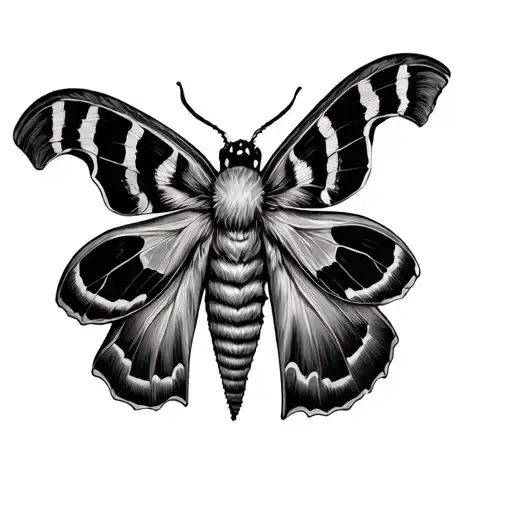 moth drawn to a flame tattoo design idea