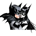 Batman and Catwoman tattoo design idea