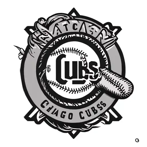 Chicago Cubs tattoo design idea