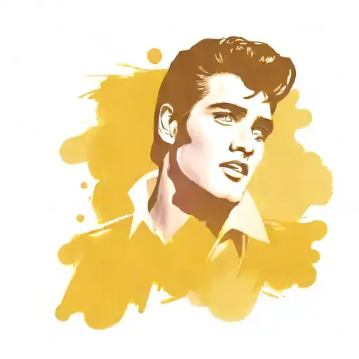 Elvis Presley tattoo design idea