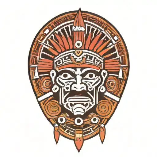 inca tattoo design idea