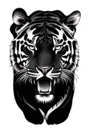tiger tattoo design idea