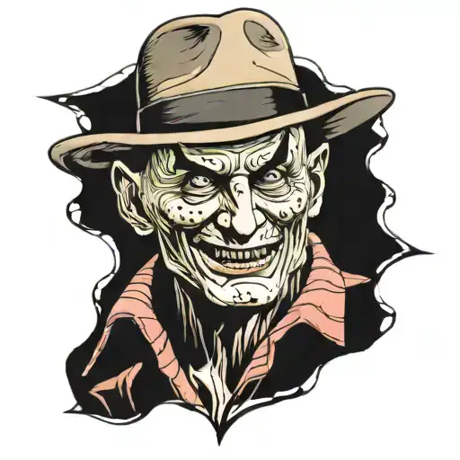 freddy krueger tattoo design idea