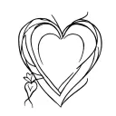 valentine tattoo flash tattoo design idea