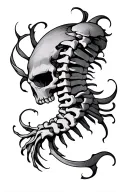 Spinal tattoo tattoo design idea