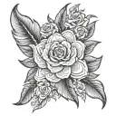 Traditional Flash tattoo design idea