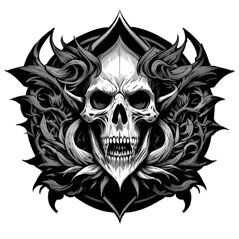Elder Scrolls tattoo design idea