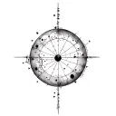 copernicus celestial map tattoo design idea