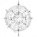 copernicus celestial map tattoo design idea