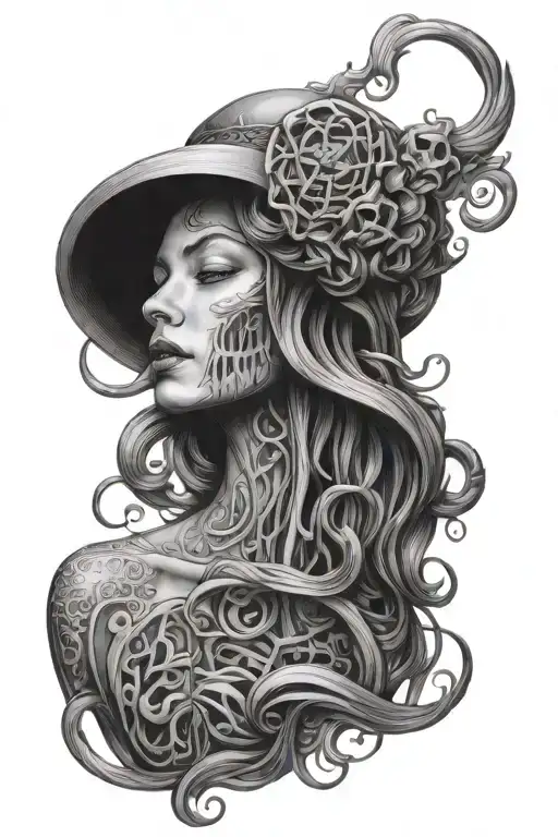 Meduza soul leaving the body tattoo design idea