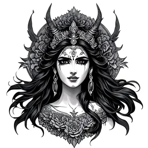 Kali tattoo design idea