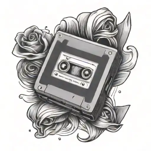 Vhs Tape tattoo design idea
