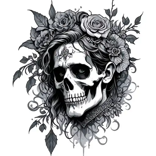 Saint Sinner tattoo design idea