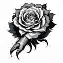 Elbow tattoo design idea