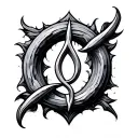 Bind Rune tattoo design idea