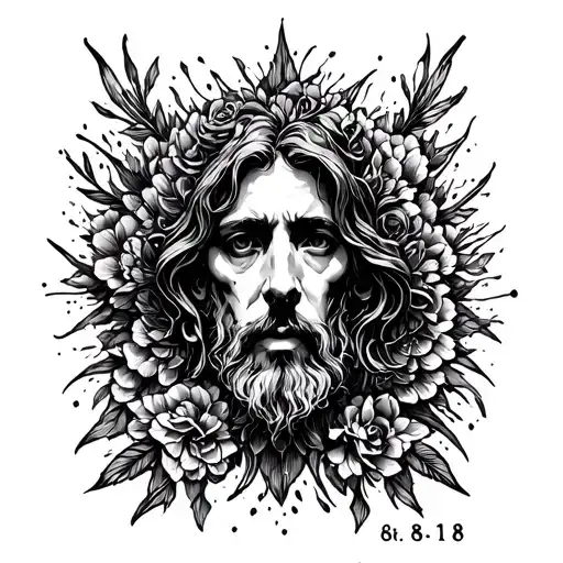 romans 8:18 tattoo design idea