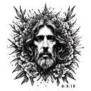 romans 8:18 tattoo design idea