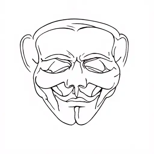 Phantom Of The Opera tattoo design idea