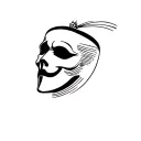 Phantom Of The Opera tattoo design idea