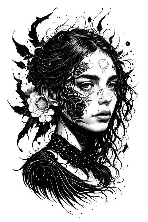 dissociation tattoo design idea