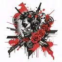 Omerta tattoo design idea