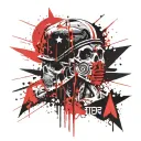 Omerta tattoo design idea