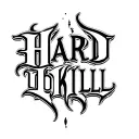 HARD TO KILL saying in old English font tattoo design idea
