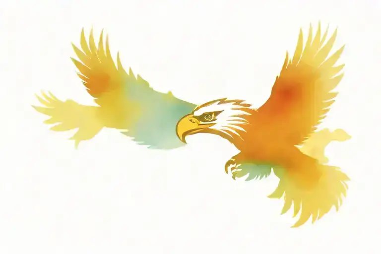 Philadelphia Eagles logo tattoo design idea
