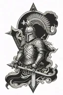 centurion tattoo design idea