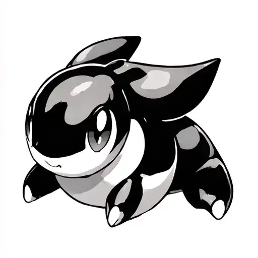 dratini with Seismitoad pokemon tattoo design idea