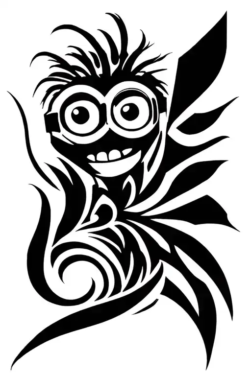 minion tattoo design idea
