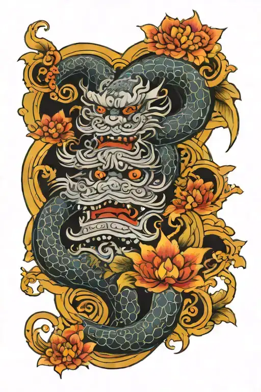 temple even though Tatto tattoo design idea