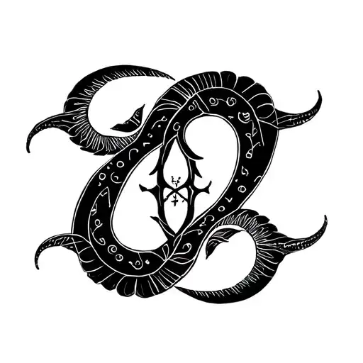 taurus libra pisces libra tattoo design idea