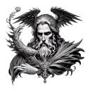 Lord, guide tattoo design idea