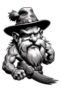 Yosemite sam tattoo design idea