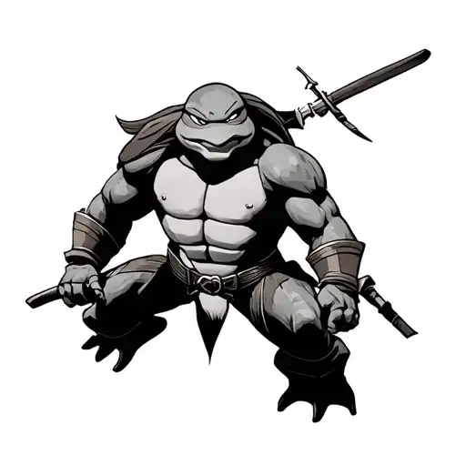raphael tmnt tattoo design idea