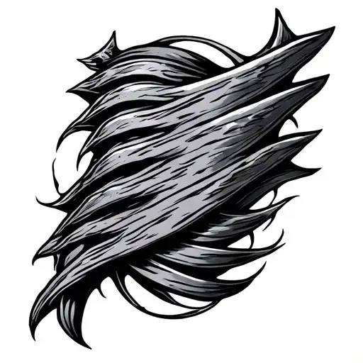 Rib tattoo design idea