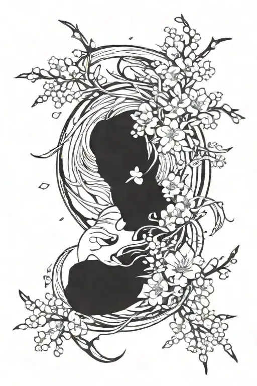 irezumi tattoo all about the tale with sakura tattoo design idea