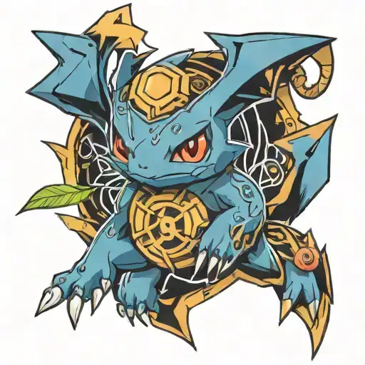 pokemon tattoo design idea