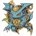 pokemon tattoo design idea