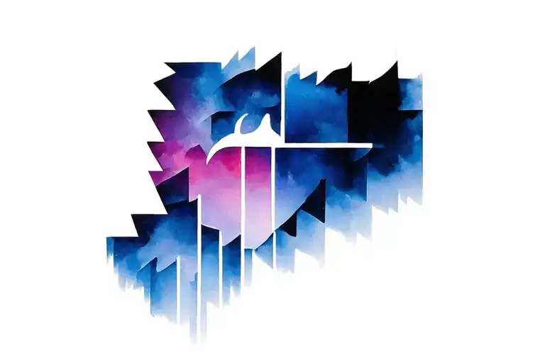 Pectoral tattoo design idea