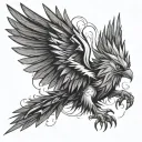 Zapdos tattoo design idea