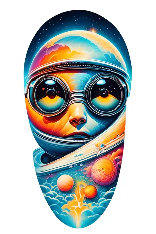 Filler Space tattoo design idea